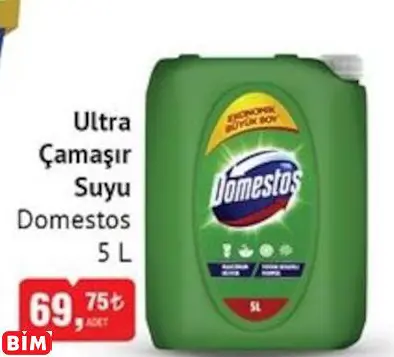 DOMESTOS ULTRA ÇAMAŞIR SUYU